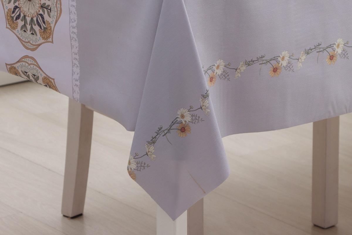 "Клеенка на стол Ботаника тканевая основа 137 см рулон 20 м" - вид 2