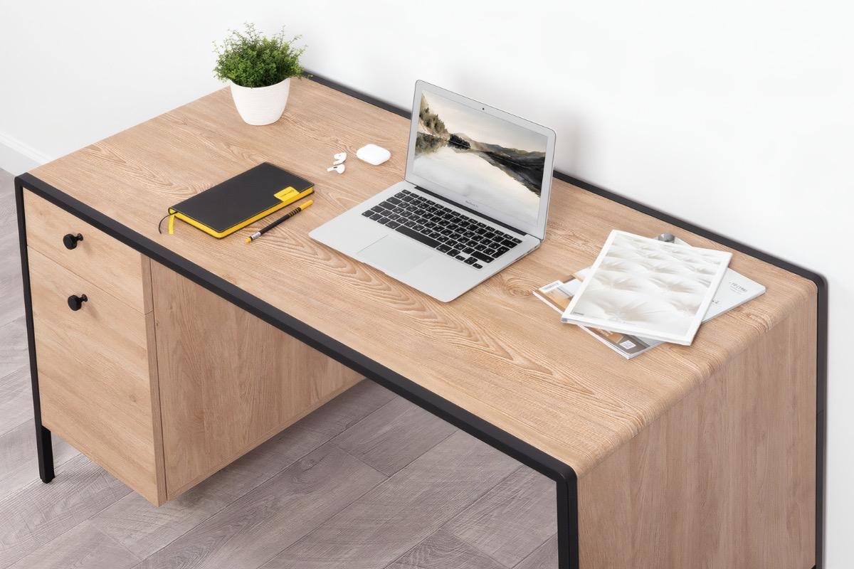 "Письменный стол Брюс 12.157 с встроенной тумбой" - вид 3