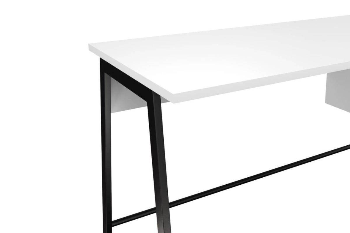 "Стол письменный Лофт DQ MADRID М-4 белый" - вид 4