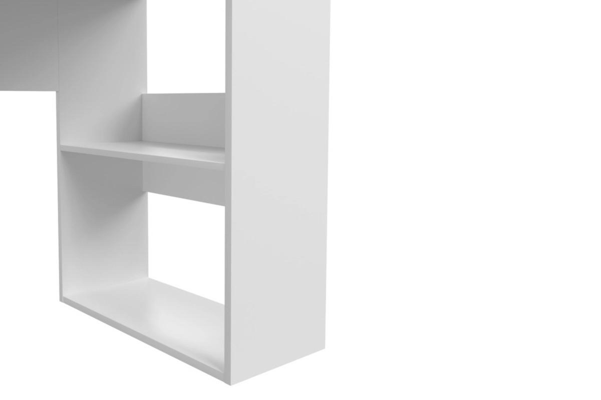 "Стол письменный Лофт DQ MADRID М-6 белый" - вид 5