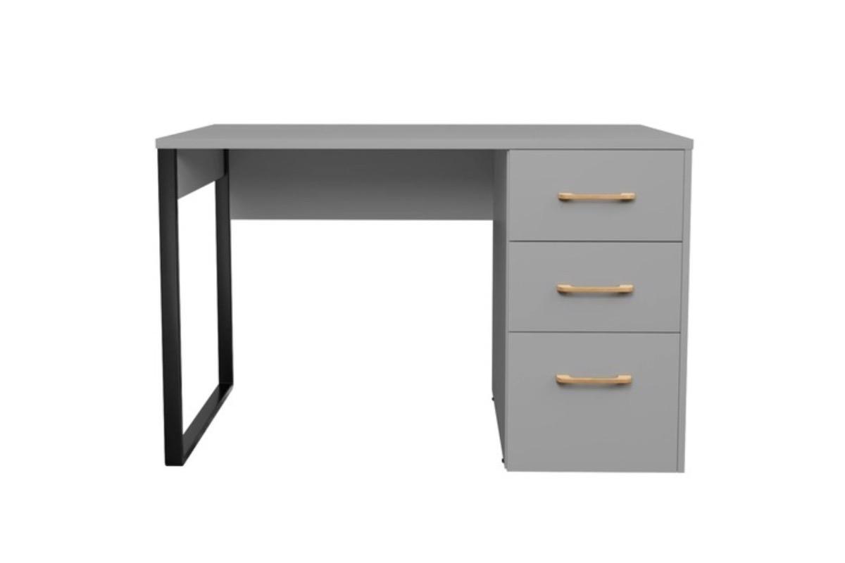 "Стол письменный Лофт DQ MADRID М-7 серый графит" - вид 2