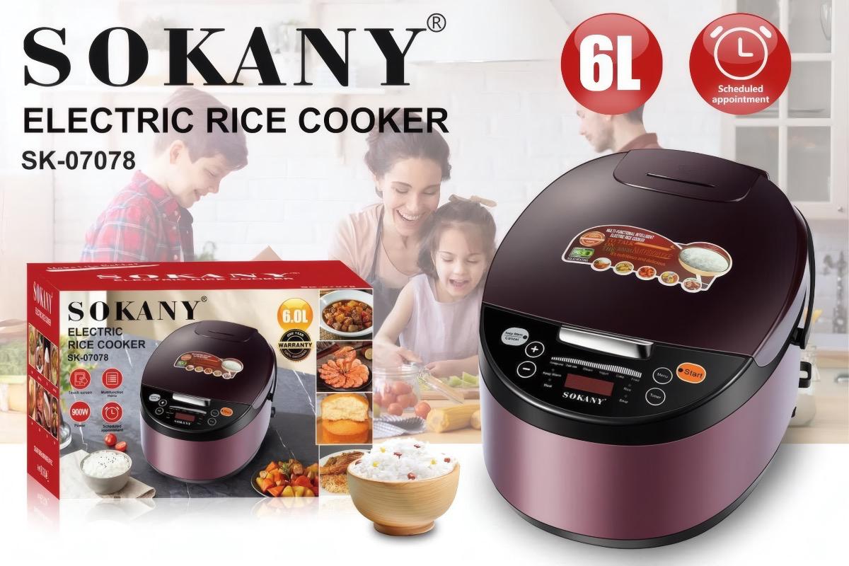 "Мультиварка SOKANY SK-07078 900 Вт 6 л" - вид 2