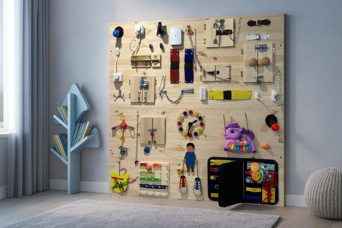 Бизиборд настенный 120 см