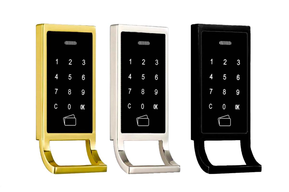 Электронный замок для шкафчика с паролем и картой