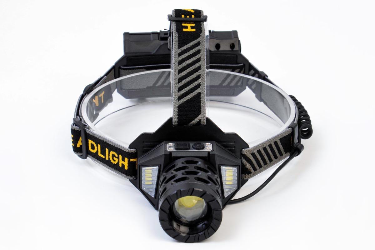 Налобный аккумуляторный фонарь 50 Вт 4500 мАч