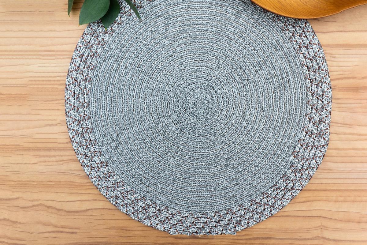 Салфетка сервировочная Тэри серая 38 см